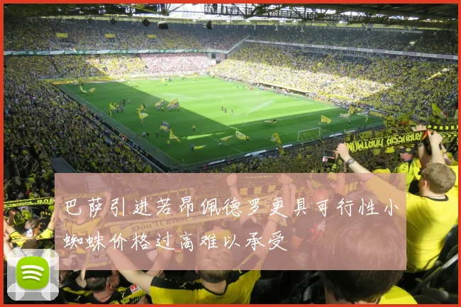 巴萨引进若昂佩德罗更具可行性小蜘蛛价格过高难以承受